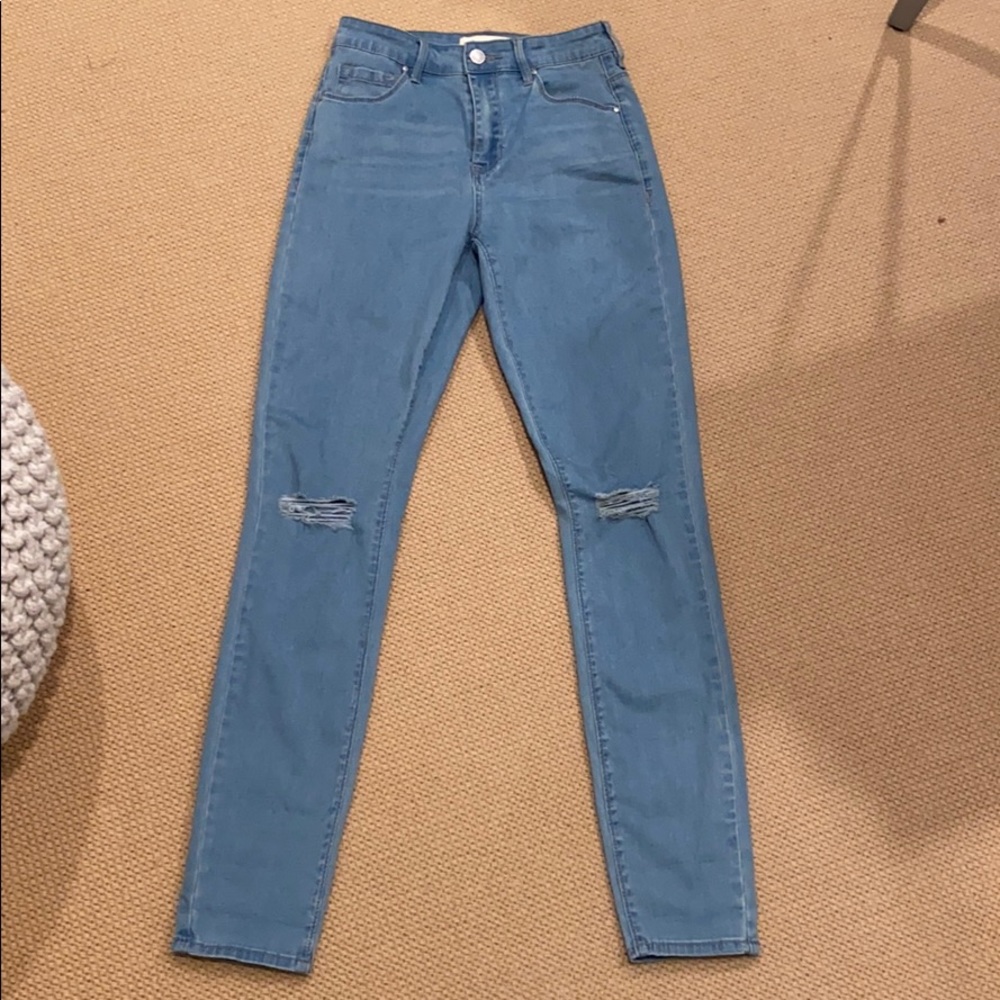 PacSun super high rise skinniest size 24